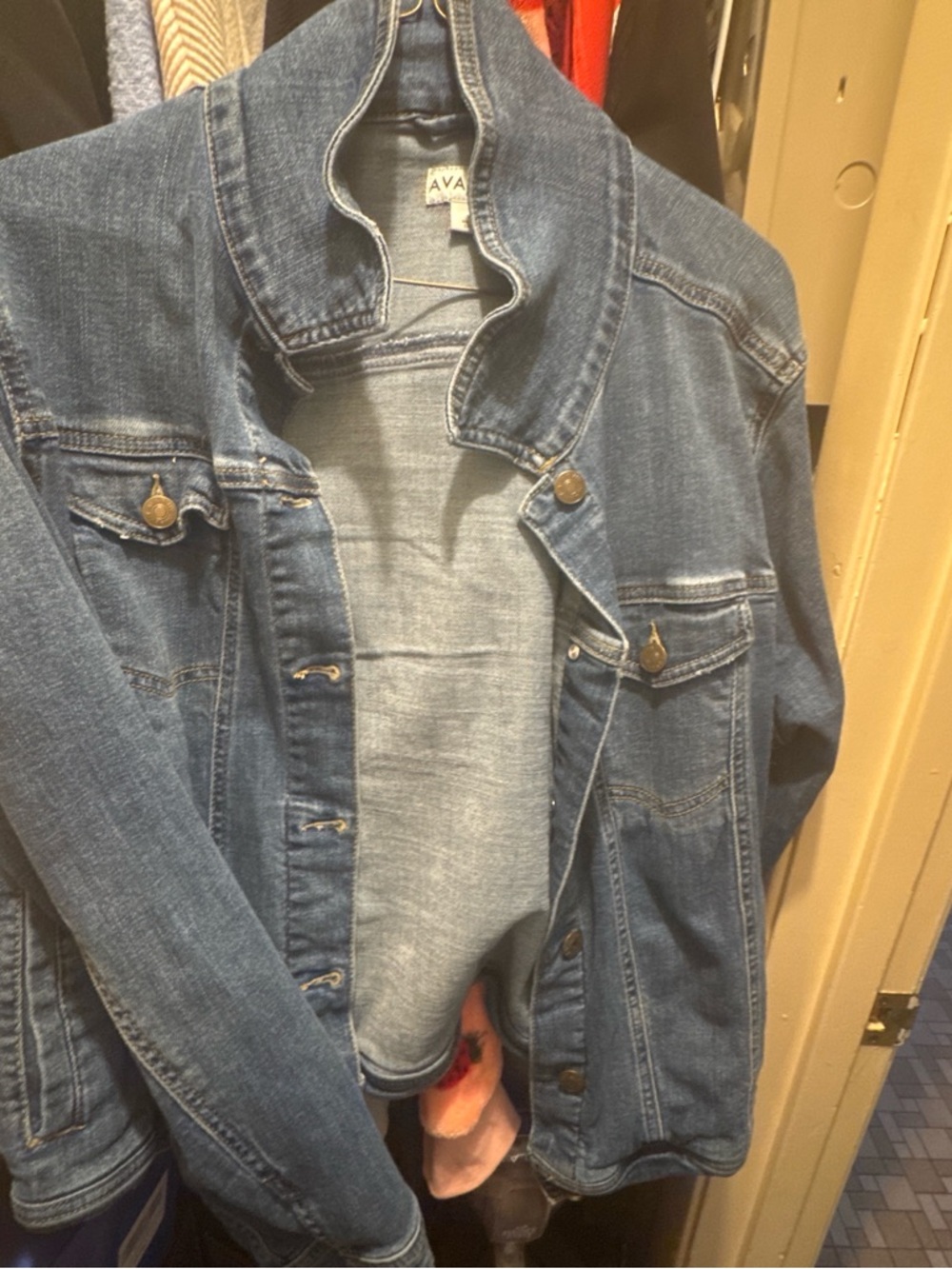Ava & Viv Medium Blue Denim Jean Jacket